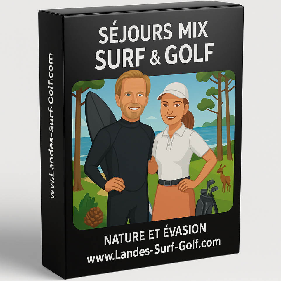 Séjours Mix Surf et Golf #Surf #Golf